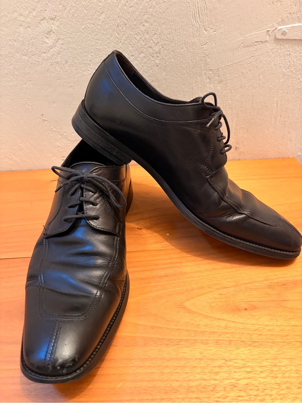 To Boot New York Classic Black Men’s Leather Dress Oxfords